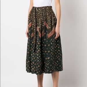Ulla Johnson Printed Midi Skirt